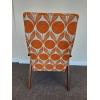 Danish teak high back chair